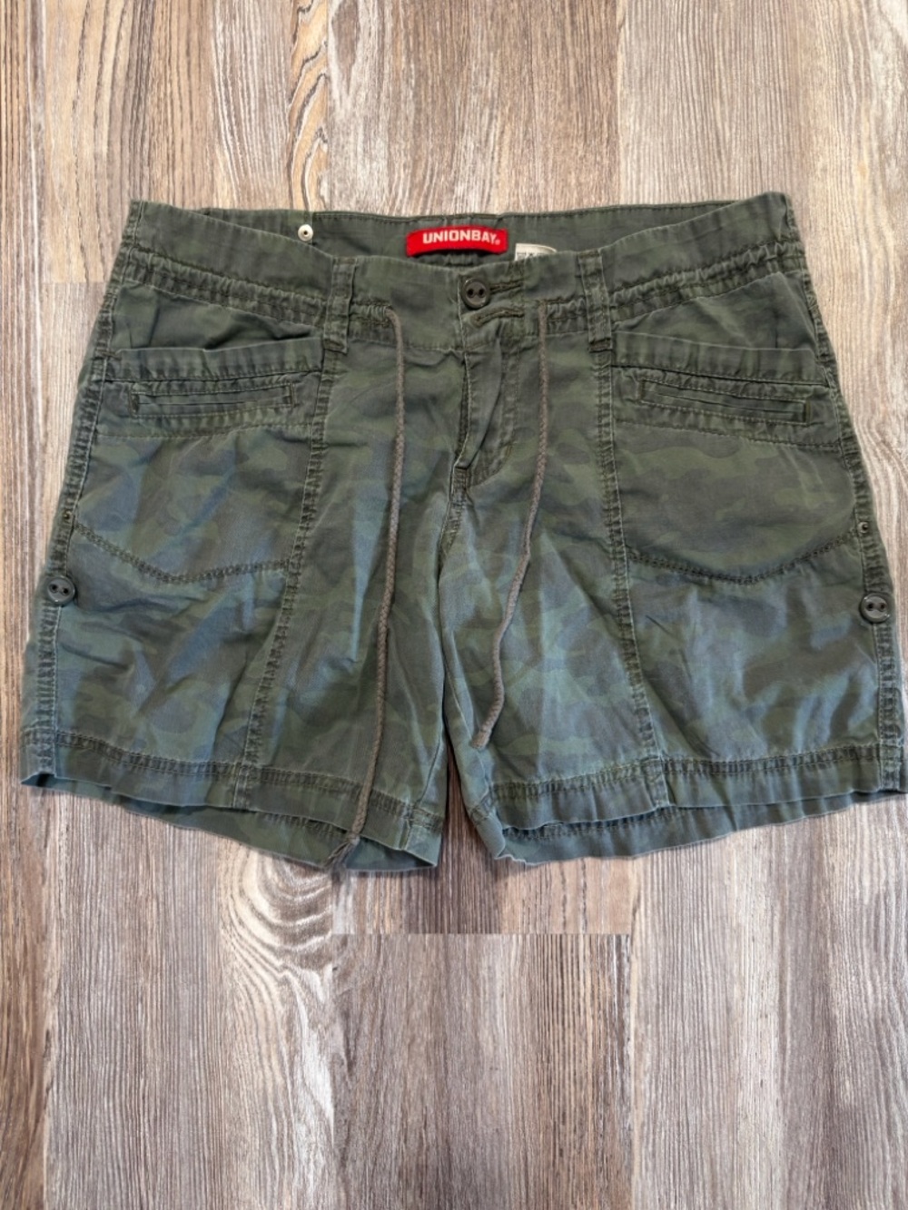 UNIONBAY Olive Green Drawstring Waist Casual Pants